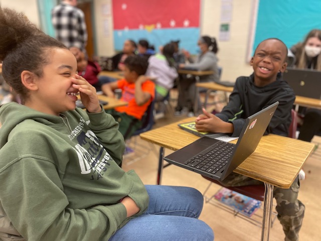 Coding Academy students